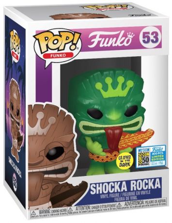 Shocka Rocka vert - Glow in the Dark