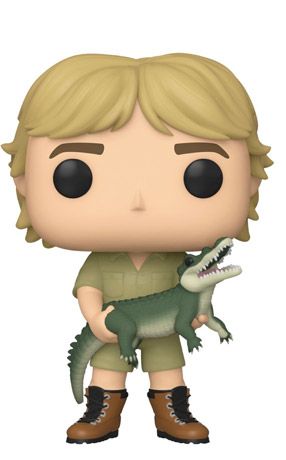 Figurine POP Steve Irwin avec crocodile [avec Chase]