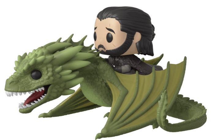 Figurine POP Jon Snow avec Rhaegal