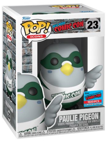 Paulie Pigeon vert et blanc