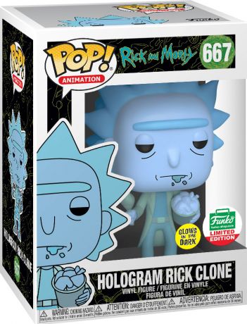 Hologram Rick Clone - Brillant dans le noir