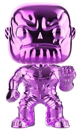 Figurine POP Thanos - Point Serré - Chromé Violet