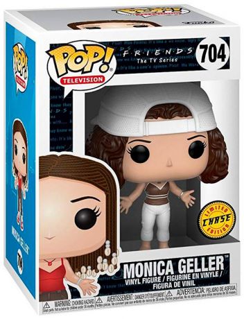 Monica Geller avec cheveux frisés [Chase]
