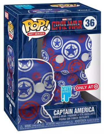 Figurine POP Captain America Marvel Patriotic Age
