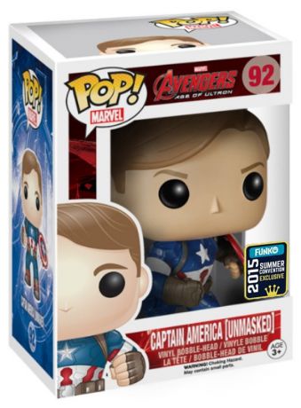Figurine POP Captain America - Sans Casque