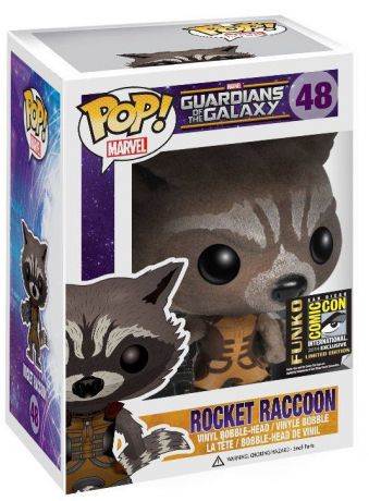 Figurine POP Rocket Raccoon - Floqué