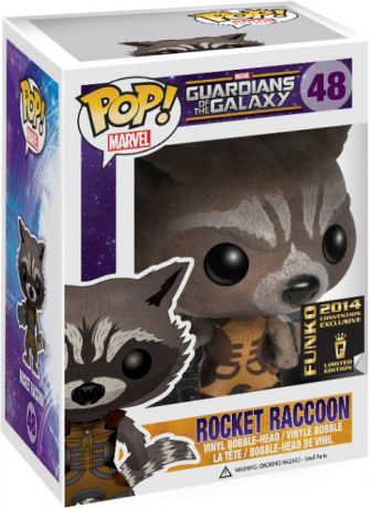 Figurine POP Rocket Raccoon - Floqué