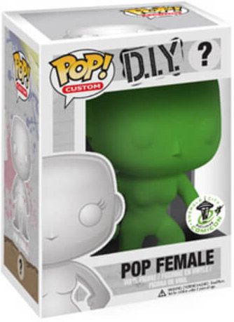 Figurine POP Pop Femme Vert - DIY