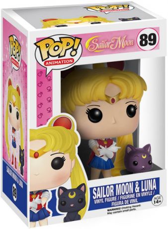 Sailor Moon avec Luna