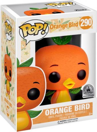 Figurine POP Oiseau Orange 
