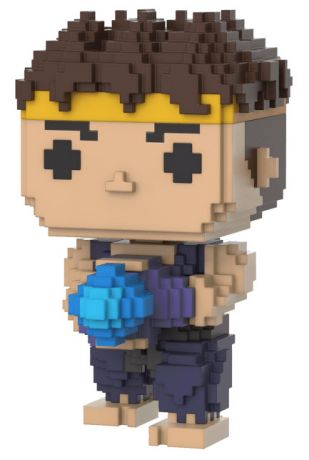 Figurine POP Ryu - 8-Bit Blue [Chase]
