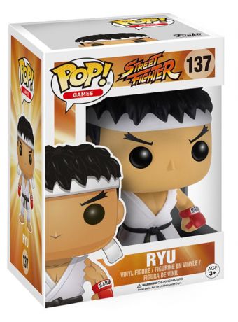 Ryu avec Bandeau Blanc