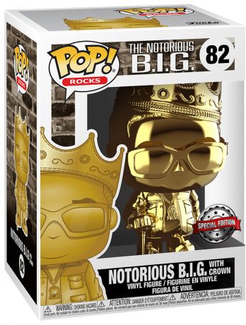 Notorious B.I.G. avec couronne 