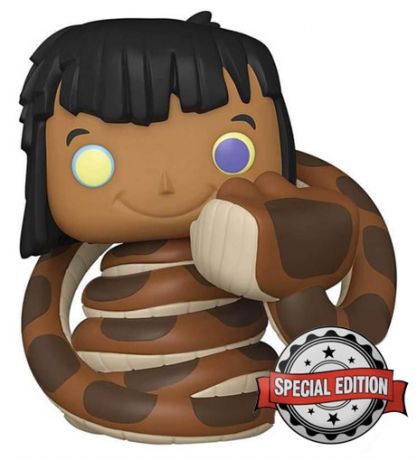 Figurine POP Mowgli avec Kaa