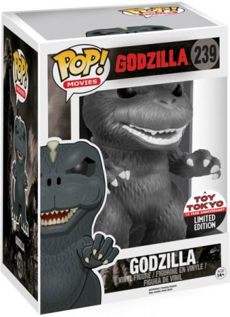Godzilla - Noir et Blanc & 15 cm 