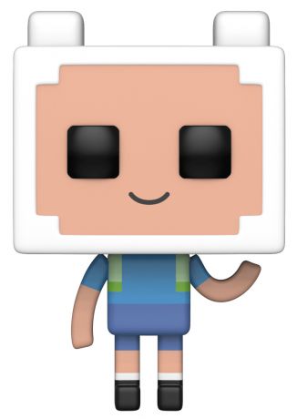 Figurine POP Finn l'humain - Style Minecraft