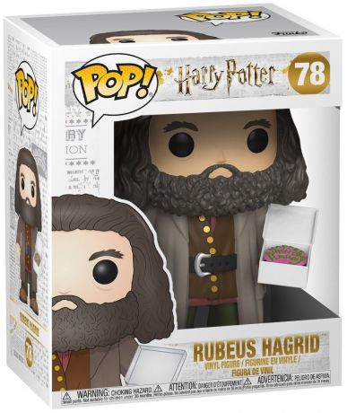 Rubeus Hagrid avec gâteau d'Anniversaire - 15 cm