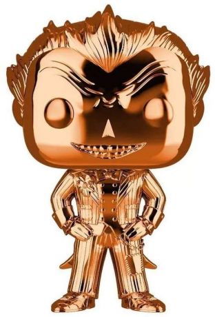 Figurine POP Joker chrome orange