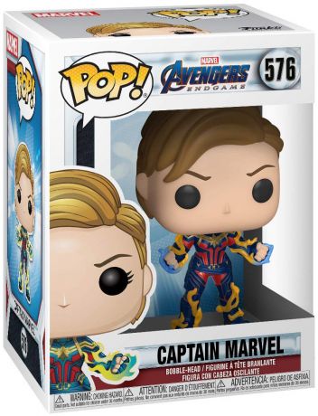 Captain Marvel avec nouvelle coiffure