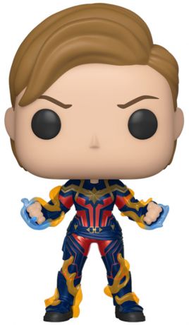 Figurine POP Captain Marvel avec nouvelle coiffure