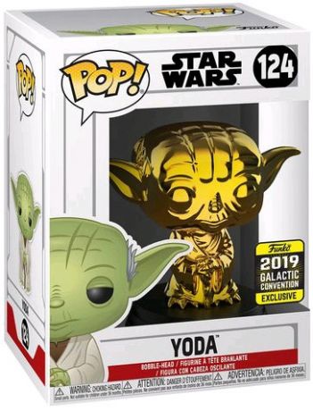 Yoda - Chromé Or
